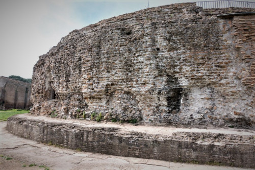 The Mausoleum of Romulus (fragment) in the complex of the Maxentius villa