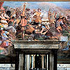 Battle of the Milvian Bridge, Andrea Camassei, San Giovanni Baptistery