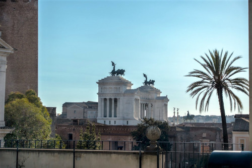 Villa Aldobrandini, view of the Altar of the Fatherland