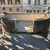 Villa Aldobrandini, one of the balconies overlooking via Nazionale