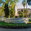 Villa Aldobrandini, in the background the facade of the Church of Santi Domenico e Sisto