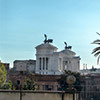 Villa Aldobrandini, view of the Altar of the Fatherland