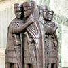 Tetrarchs (Diocletian and Maximian, Galerius and Constantius, facade of St. Mark's Basilica, Venice, pic. Wikipedia