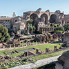 The so-called temple of Romulus and basilica of Maxentius - Roman Forum