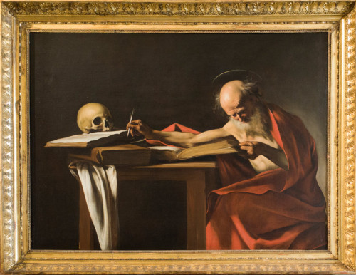 Saint Jerome, Caravaggio, Galleria Borghese