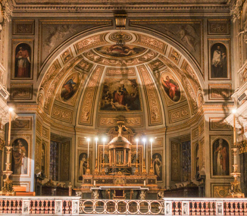 Apse of the church SS. Silvestro e Martino ai Monti