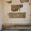 Atrium of the church of S. Silvestro in Capite, inscription from the time of the first church