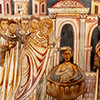 Papież Sylwester udziela chrztu cesarzowi Konstantynowi, Oratorium S. Silvestro, kościół SS. Quattro Coronati