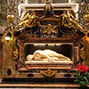 St. Cecilia, Stefano Maderno, altar of the Church of Santa Cecilia