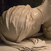 Stefano Maderno, statue of St. Cecilia, fragment, Church of Santa Cecilia