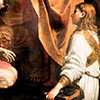 Ostatnia komunia św. Hieronima, fragment, Domenichino, Musei Vaticani