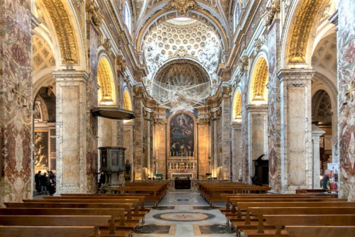 Kościół San Luigi dei Francesi, wnętrze