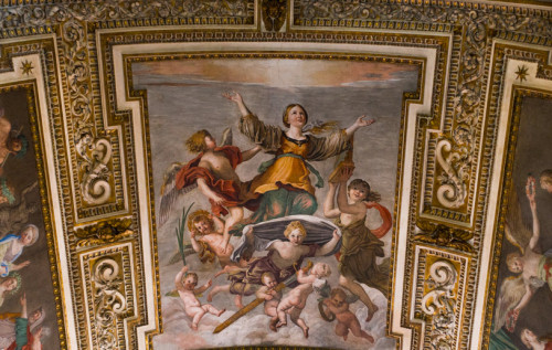 Wniebowzięcie Marii, Domenichino, kaplica Polet, kościół San Luigi dei Francesi