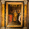 Altar of the Polet Chapel, Saint Cecilia with the saints - a copy after a painting by Raphael, Church of San Luigi dei Francesi