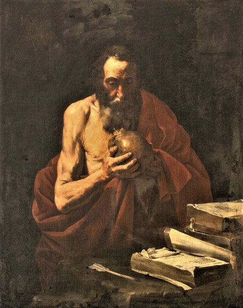 Święty Hieronim, Jose de Ribera, Galleria Nazionale d'Arte Antica, Palazzo Corsini