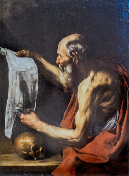 Saint Jerome, Jusepe de Ribera, Galleria Spada