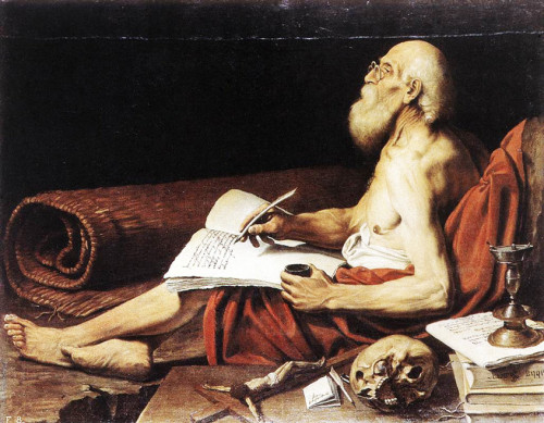 Saint Jerome, Leonello Spada, Galleria Nazionale d'Arte Antica