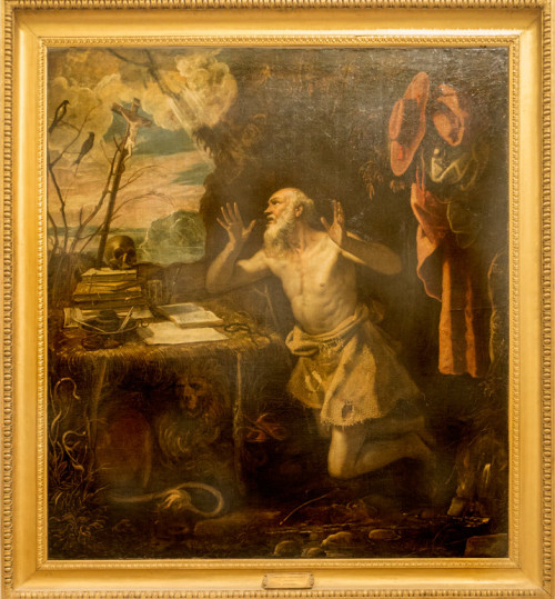 Święty Hieronim pokutujący, Tintoretto, Galleria Nazionale d'Arte Antica, Palazzo Barberini