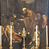 Main altar in the Church of San Girolamo della Carità, copy of a painting by Domenichino