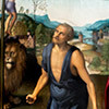 St. Jerome in the desert, Perugino, Galleria Colonna