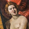 Wenus grająca na harfie, fragment, Giovanni Lanfranco, Galleria Nazionale d'Arte Antica, Palazzo Barberini