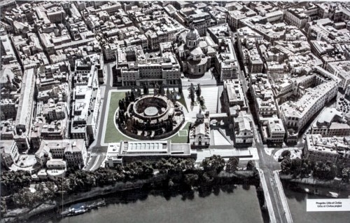 The Mausoleum of Emperor Augustus and the square surrounding it (Piazza Augusto Imperatore) - a new urban concept