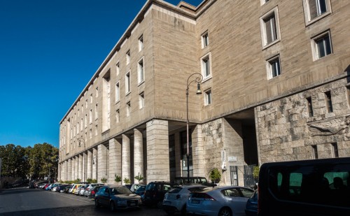 Piazza Augusto Imperatore - the southern frontage of the square