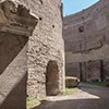 The Mausoleum of Emperor Augustus, the inner cylinder of the building - the central part of Emperor Augustus Square (Piazza Augusto Imperatore)