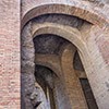 Mausoleum of Emperor Augustus, remains of the main entrance to the building - Piazza Augusto Imperatore