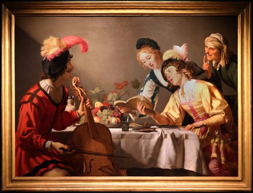 Gerrit van Honthorst, Koncert, 1626, Galleria Borghese