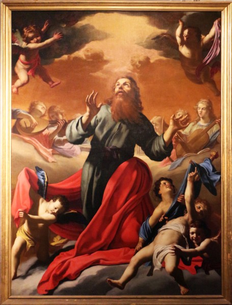 Gerrit van Honthorst, Wejście św. Pawła do Trzeciego Nieba, 1620, klasztor kościoła Santa Maria della Vittoria