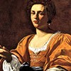 Simon Vouet, Portrait of Artemisia Gentileschi, Royal Palace of Naples, pic. Wikipedia