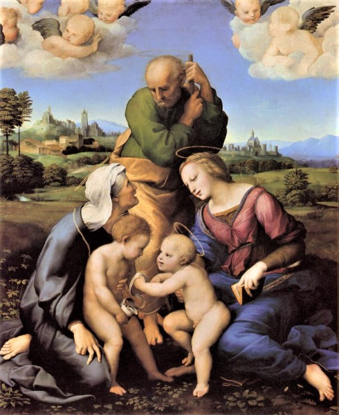 Raphael, Madonna Canigiani, Alte Pinakothek, Munich, pic. Wikipedia