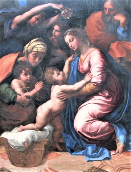 The Holy Family, Raphael, Musée du Louvre, Paris, pic. Wikipedia