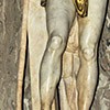 Chrystus Odkupiciel (Nagi Chrystus), Michał Anioł, fragment, bazylika Santa Maria sopra Minerva