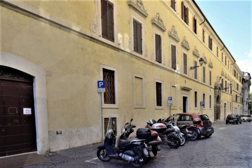 Via del Mascherone, Congregation of the Sons of the Most Holy Mary of the Immaculate Conception (former hospital of the Order of the Hospital of Our Lady of the German House)