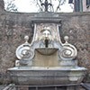 Via Giulia, the fountain del Mascherone at the end of via del Mascherone