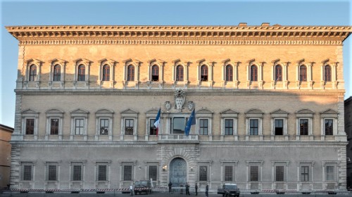 Fasada Palazzo Farnese