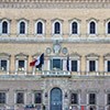 Facade of Palazzo Farnese in Piazza Farnese