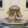 The courtyard of the building of the Pontifical University of the Holy Cross