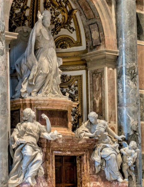 Tombstone of Pope Benedict XIV, Basilica of San Pietro in Vaticano