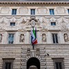 Palazzo Spada, facade and main entrance to the palace