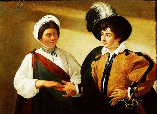 Caravaggio, The Fortune Teller, Musée du Louvre, Paris