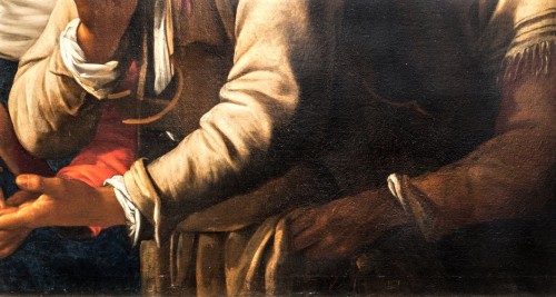 The Fortune Teller (Buona ventura), fragment, Simon Vouet, Galleria Nazionale d’Arte Antica, Palazzo Barberini