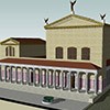 Reconstruction of the Curia at the Roman Forum - the seat of the Roman Senate, pic. Wikipedia