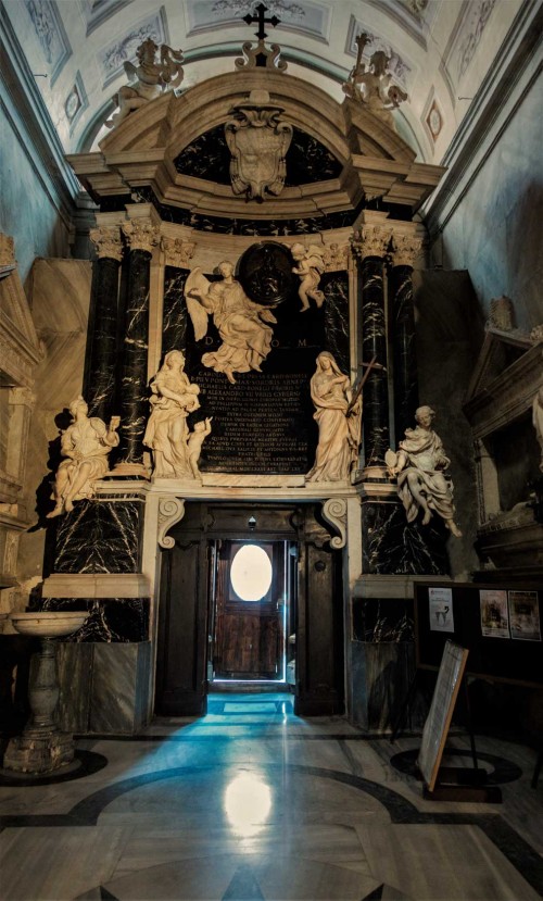 Cosimo Fancelli, tombstone of Cardinal Bonelli, Basilica of Santa Maria sopra Minerva