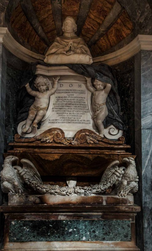 Cosimo Fancelli, tombstone of Cardinal Vidman, Basilica of San Marco