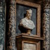 Cosimo Fancelli, portrait of cardinal Altieri, the brother of Pope Clement X, Basilica of Sant Maria sopra Minerva