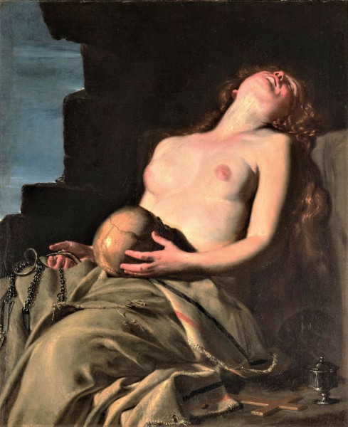 Guido Cagnacci, Mary Magdalene fainted, Galleria Nazionale d'Arte Antica, Palazzo Barberini