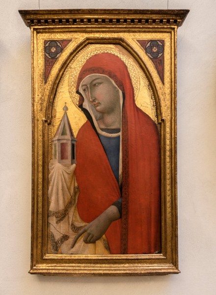 Saint Mary Magdalene, Bartolomeo Bulgarini, 14th century, Pinacoteca Capitolina